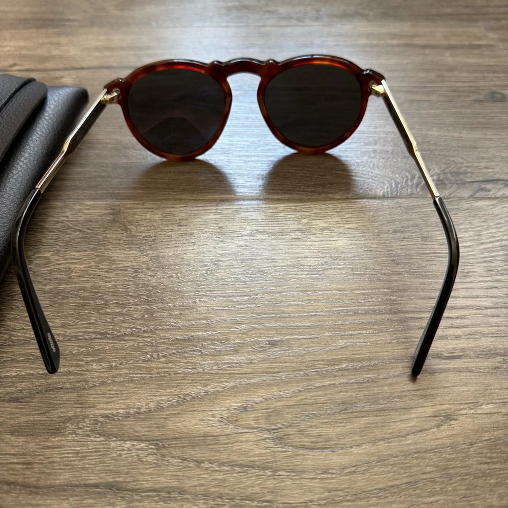 Ottoto Solon Tortois Gold Women Sunglasses 32-001290 / 49-18-145 USED